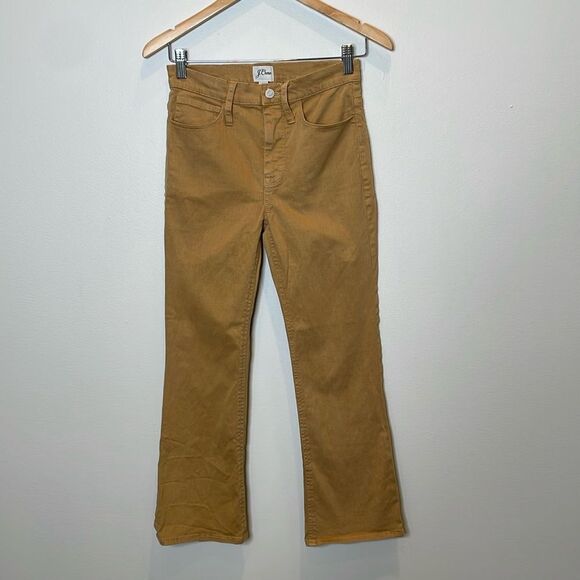 J. Crew Garment-dyed demi-boot crop pant Size 25 - Picture 2 of 10